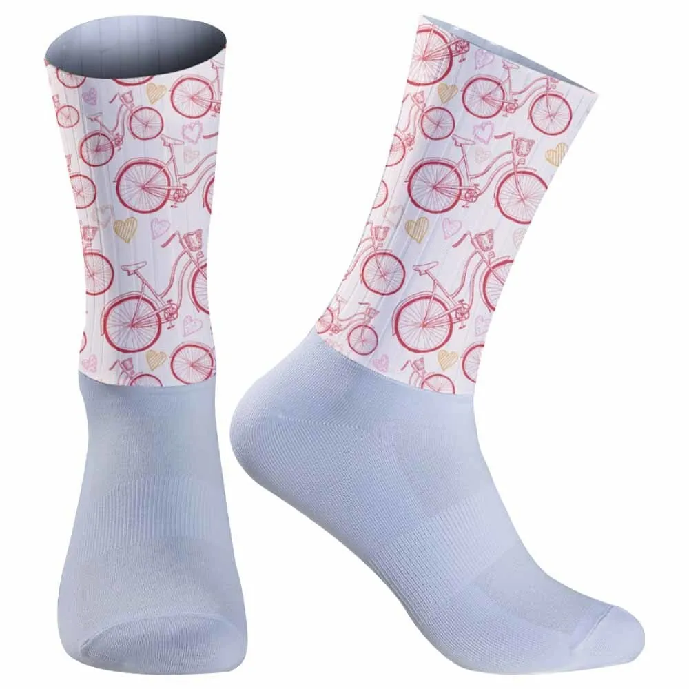 Mens Womens Cycling Socks Running Socks 2024 New Sports cycling socks Colourful Athletic Socks Sport Socks