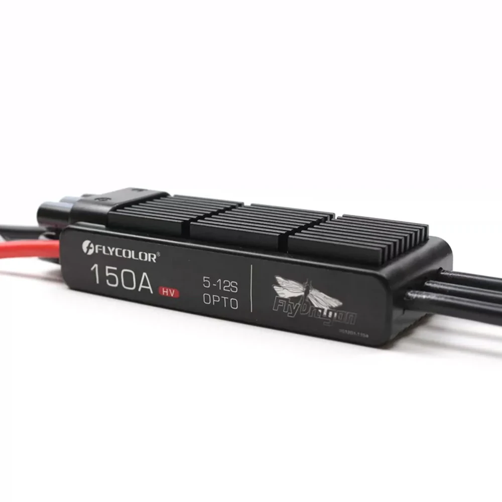 Flycolor FlyDragon 150A ESC 5-12S HV OPTO para modelo RC Hobby Controle eletrônico de velocidade
