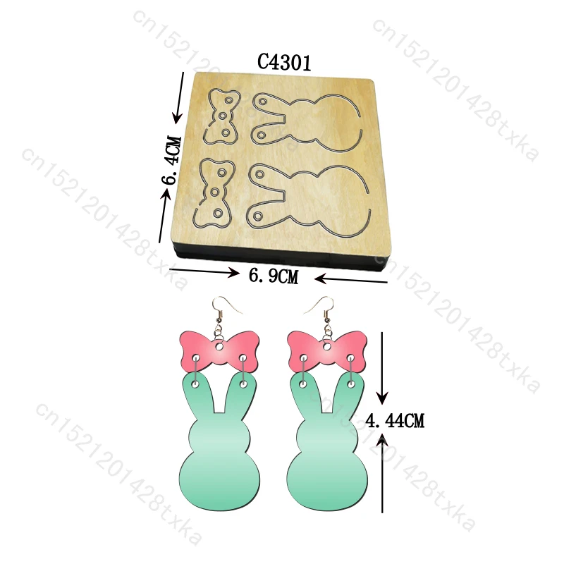 

New earring Wooden Dies Cutting Die Scrapbooking C4301 Multiple style