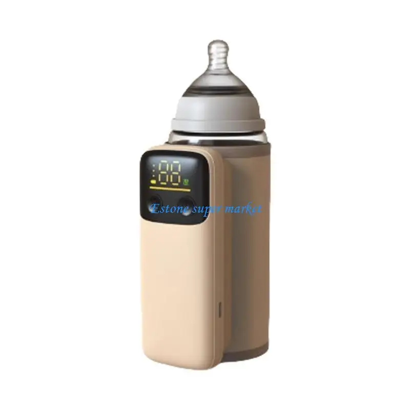 090B Travel Bottle Warmer Bag for Breastmilk Formula Leakproof Design Quick Heating