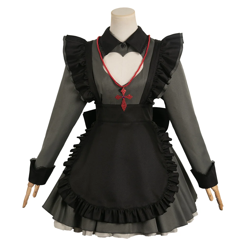 OSHI disfraz de Cosplay de Anime NO KO Hoshino Rubii, traje de Aguamarina Hoshino, vestido de sirvienta para adultos, trajes de capa, traje de fiesta de Carnaval de Halloween