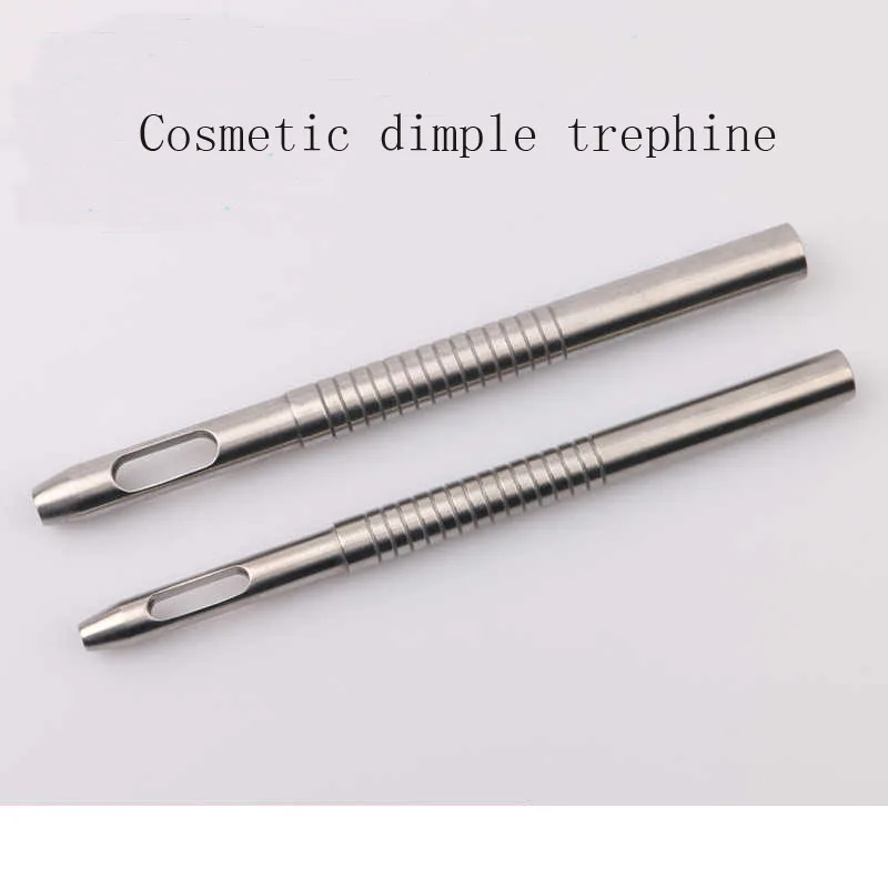 

Stainless steel dimple trephine 4mm5mm facial dimple positioning molding trephine tool