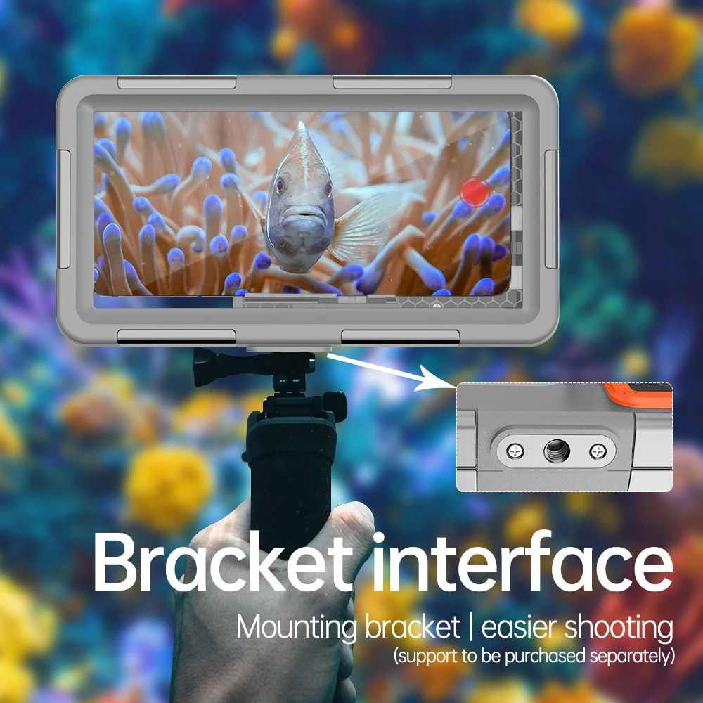 IP68 Waterproof Diving Case Full Coverage Phone Shell Pouch for iPhone for Huawei for Samsung for LG for Xiaomi for OnePlus