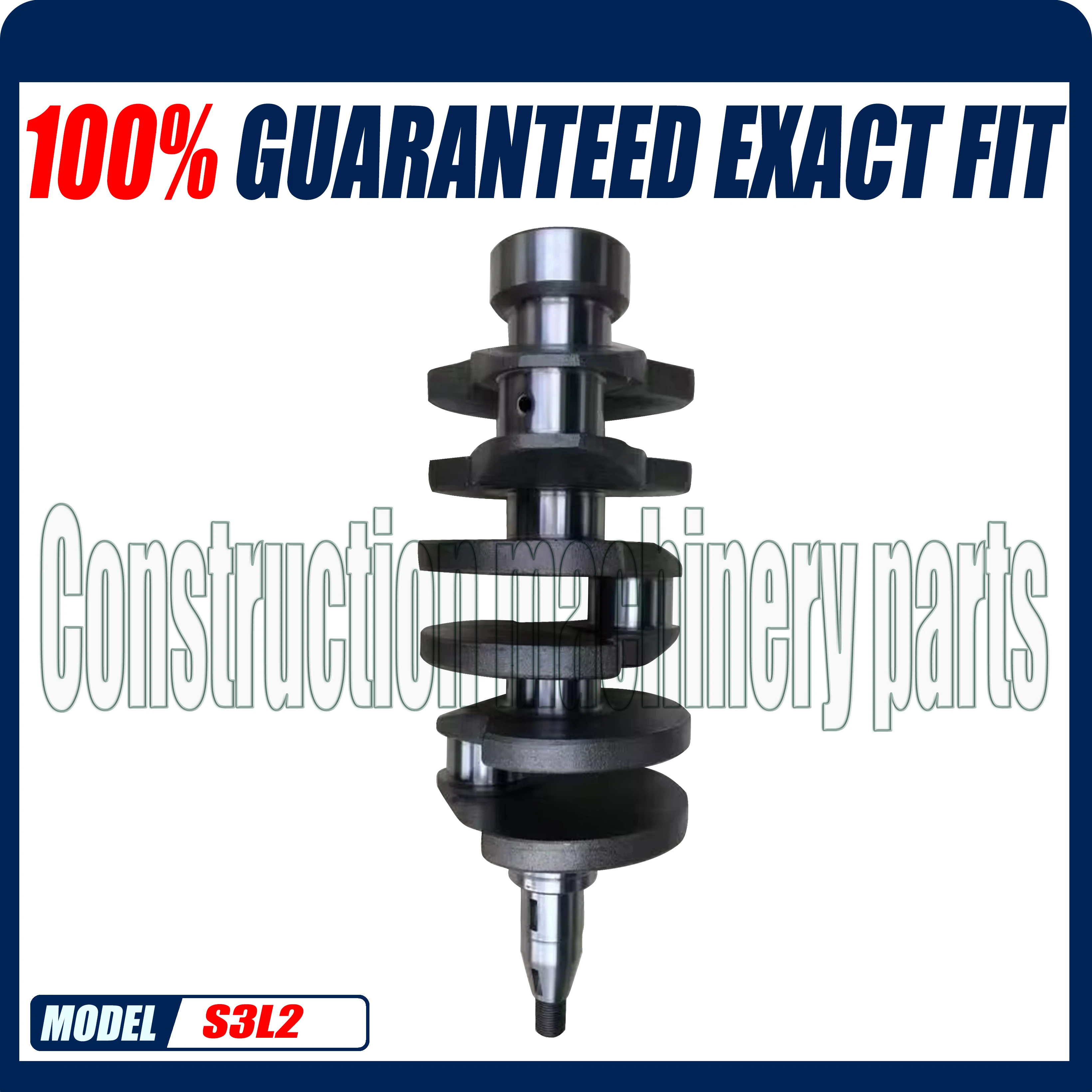 

Diesel Engine Spare Part crankshaft for Mitsubishi S3L2 Engine