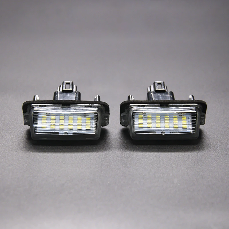 

2 PCS LED License Plate Light For Toyota Camry Corolla Camry Hybrid Prius C Ractis Verso-S Yaris Led Number Plate Light