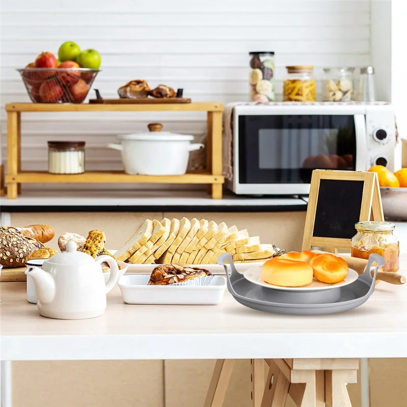 

Customer Favorite Microwave Cool Caddy With Handles,Microwave Cool Carrying Tray For Bowls Plates Microwave Meals Microwave Bowl