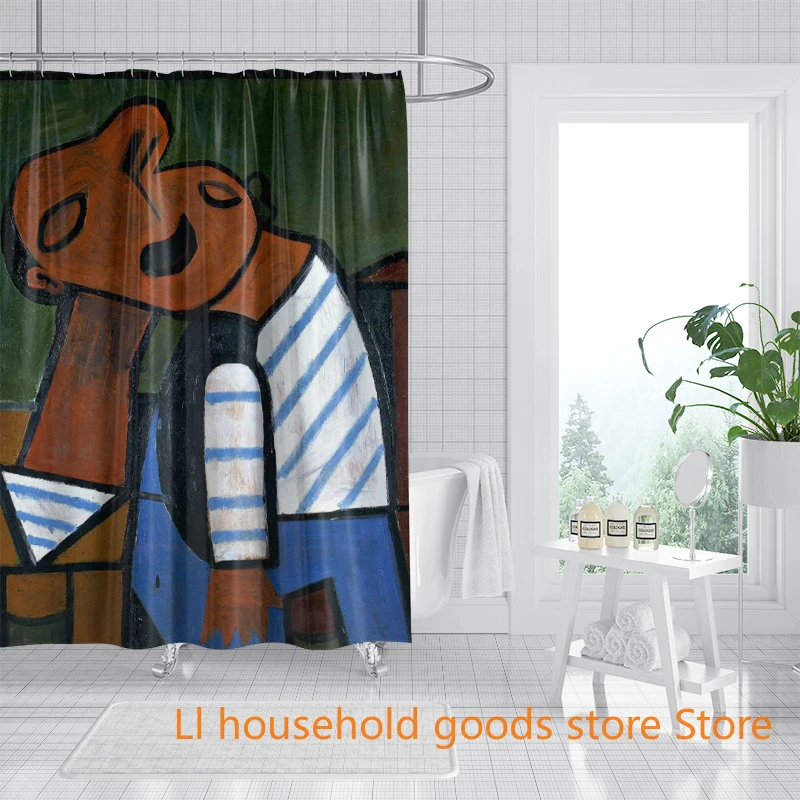 Modern Bathroom Cur… - image