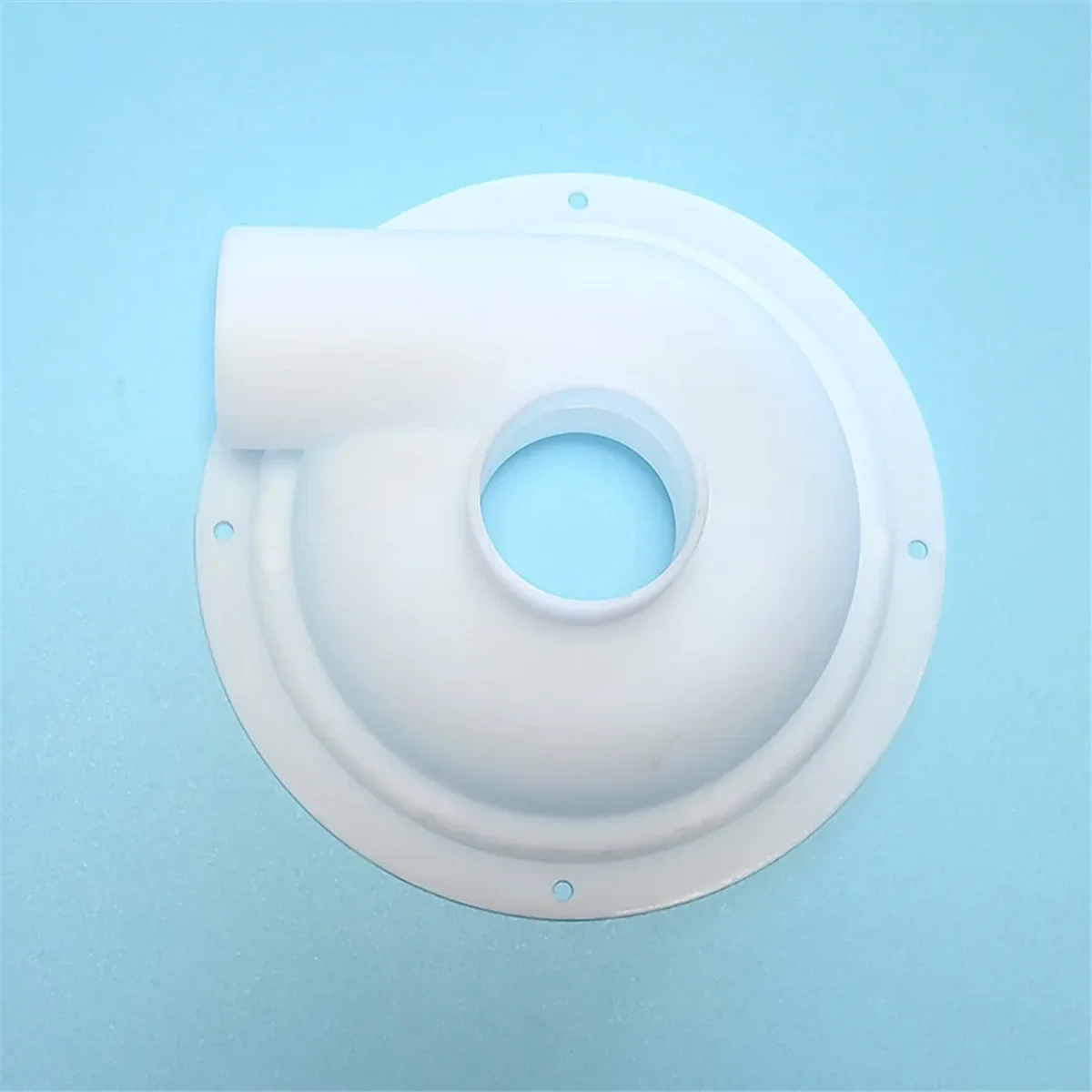 Cyclone Cover for Vacuum Cleaner Dust Collector Cyclone Filter Vacuum Dust Separator(White Cover-No Elbow)