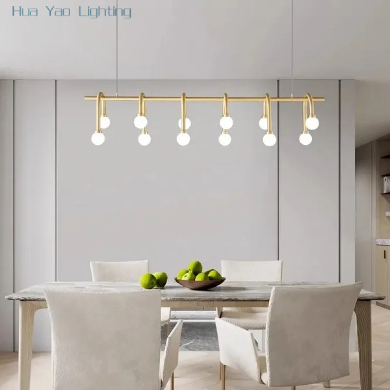 

Italian Copper Glass Bubble Gold Chrome Hanging Light 2025 Chandelier Lighting Suspension Luminaire Lampen For Dinning Room