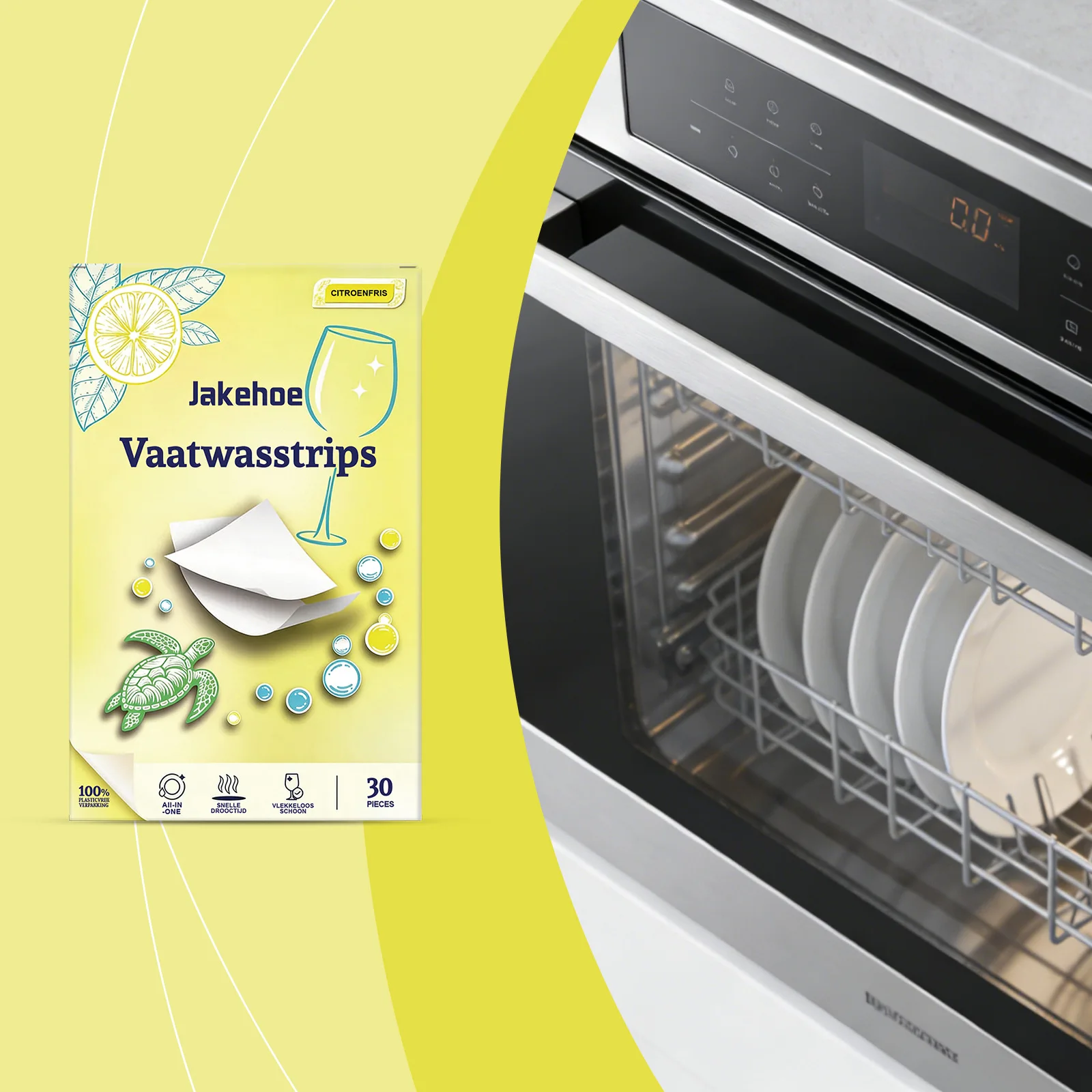 

Dishwasher Cleaner Tablets Household Oil Stain Remover For Daily Use With Eco-Friendly Formula