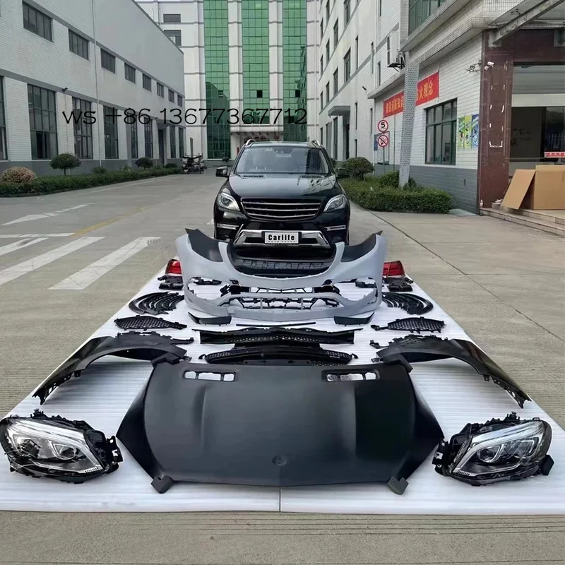 

Car Body Kits W166 ML ML350 ML400 2012 2013 2014 2015 Year Upgrade 2015-2019 GLE63 Model