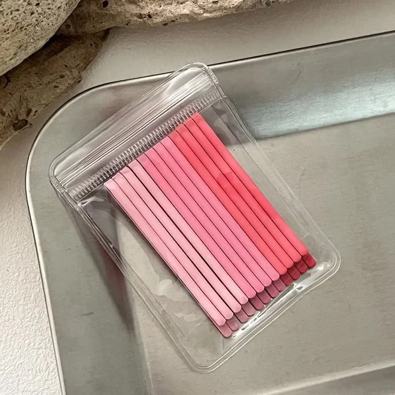 Macaron gradiënt clip snoepkleurige haarclip