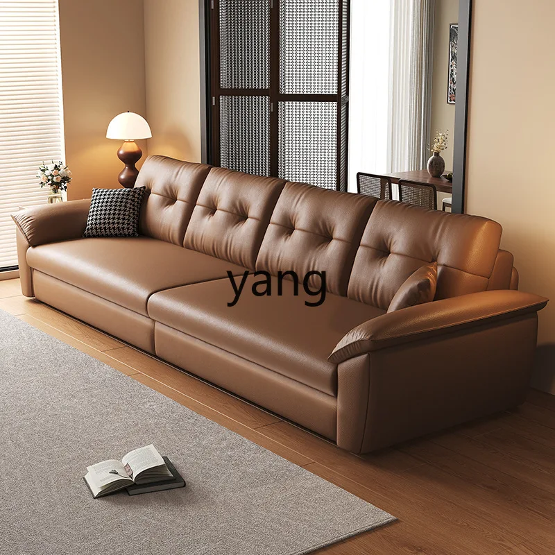 

LTT Italian cat scratching sofa bed straight row three or four large apartment multi-function retractable folding