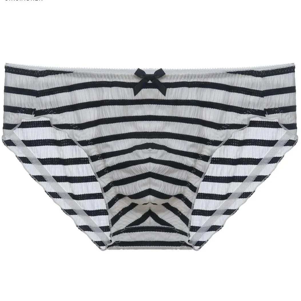 

Man's Stripes Design Cotton Panties Briefs