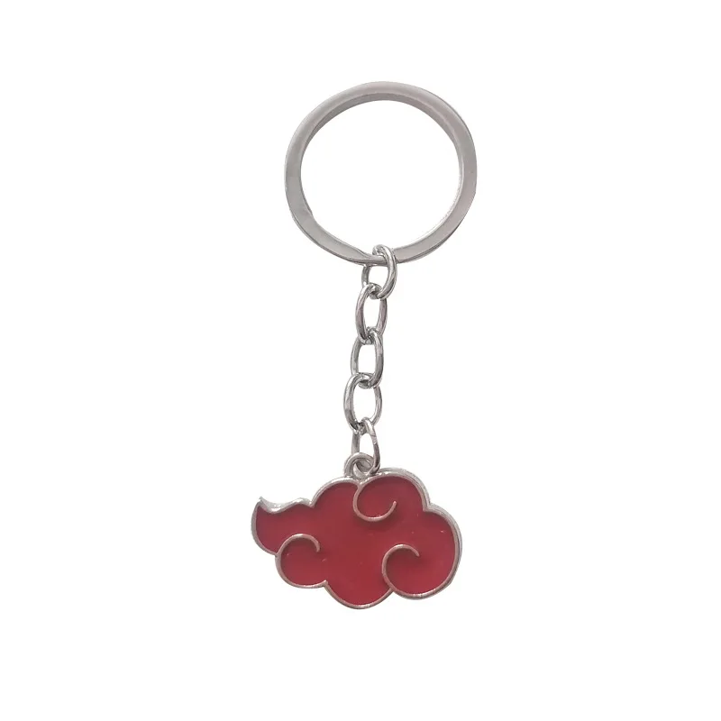 Red Cloud Keychain Charms Cartoon Fans Gifts Bag Key Chains Car Pendant For Young punk Gift - view 4