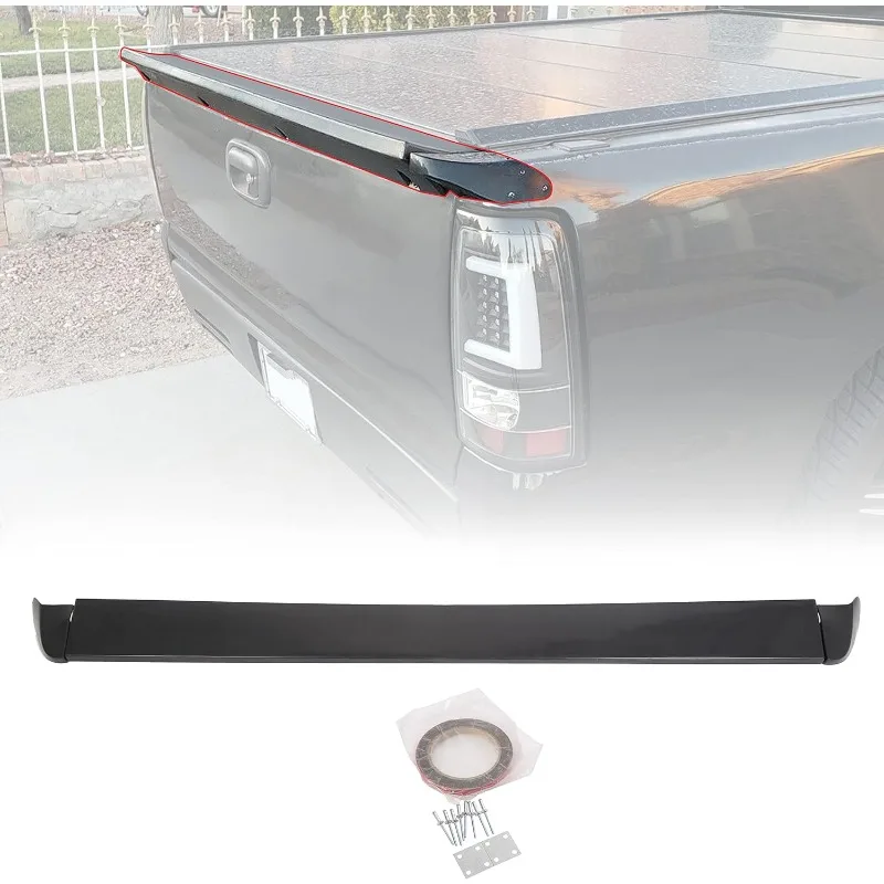 

Tailgate Wing Spoiler Compatible with 1999-2006 Chevrolet Silverado 1500 Intimidator/GMC Sierra 1500 Pick Up Truck