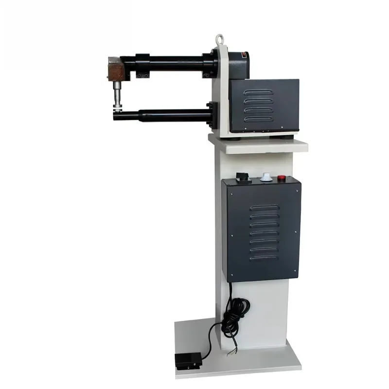 Leather Stitch Flattening Hammering Machine, XD-126 Upper Surface Ironing Machine for Shoes Handbags Wallets