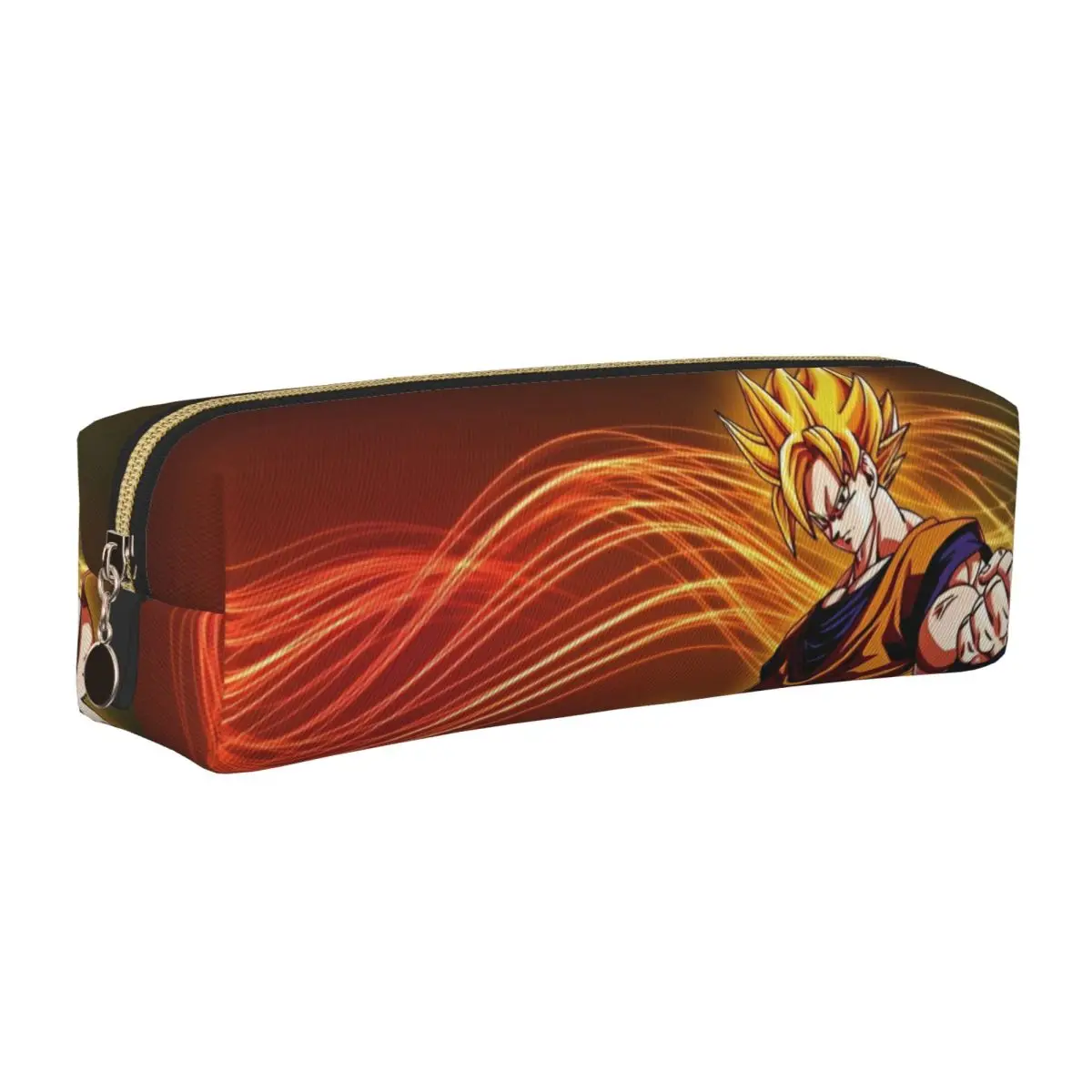 

Fun Dragon Ball Z Goku Pencil Case Super Saiyan Pencil Pouch Pen Box Large Storage Bags School Supplies Gifts Stationery