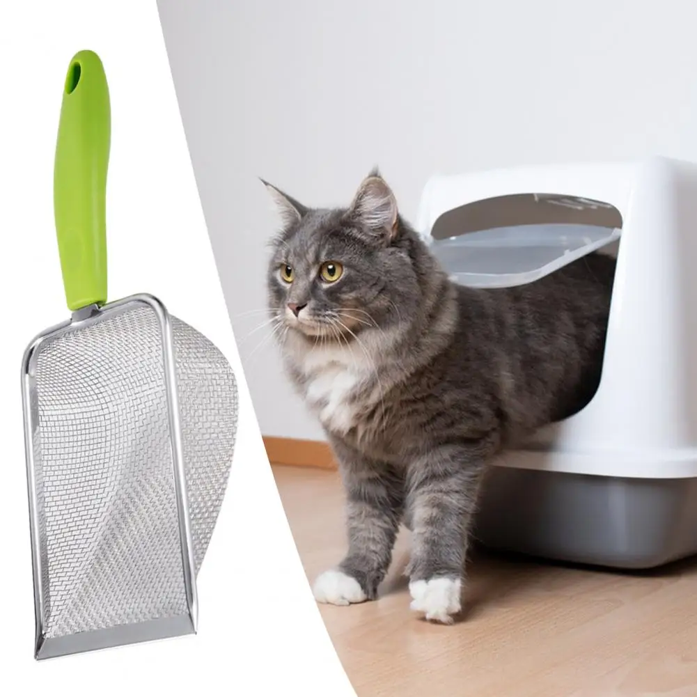 Beach Shove  Excellent Pet Cat Litter Tray Beach Shovel  Anti-rust Pet Poops Shovel