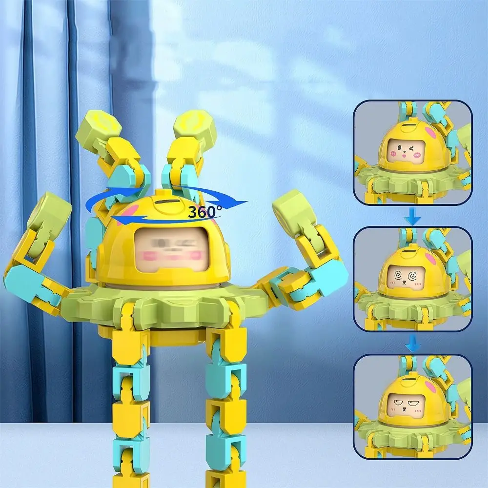 

Plastics Mechanical Luminous Gyroscope Face Changing No Resistance Fingertip Versatile Chain Glow in Dark Interesting