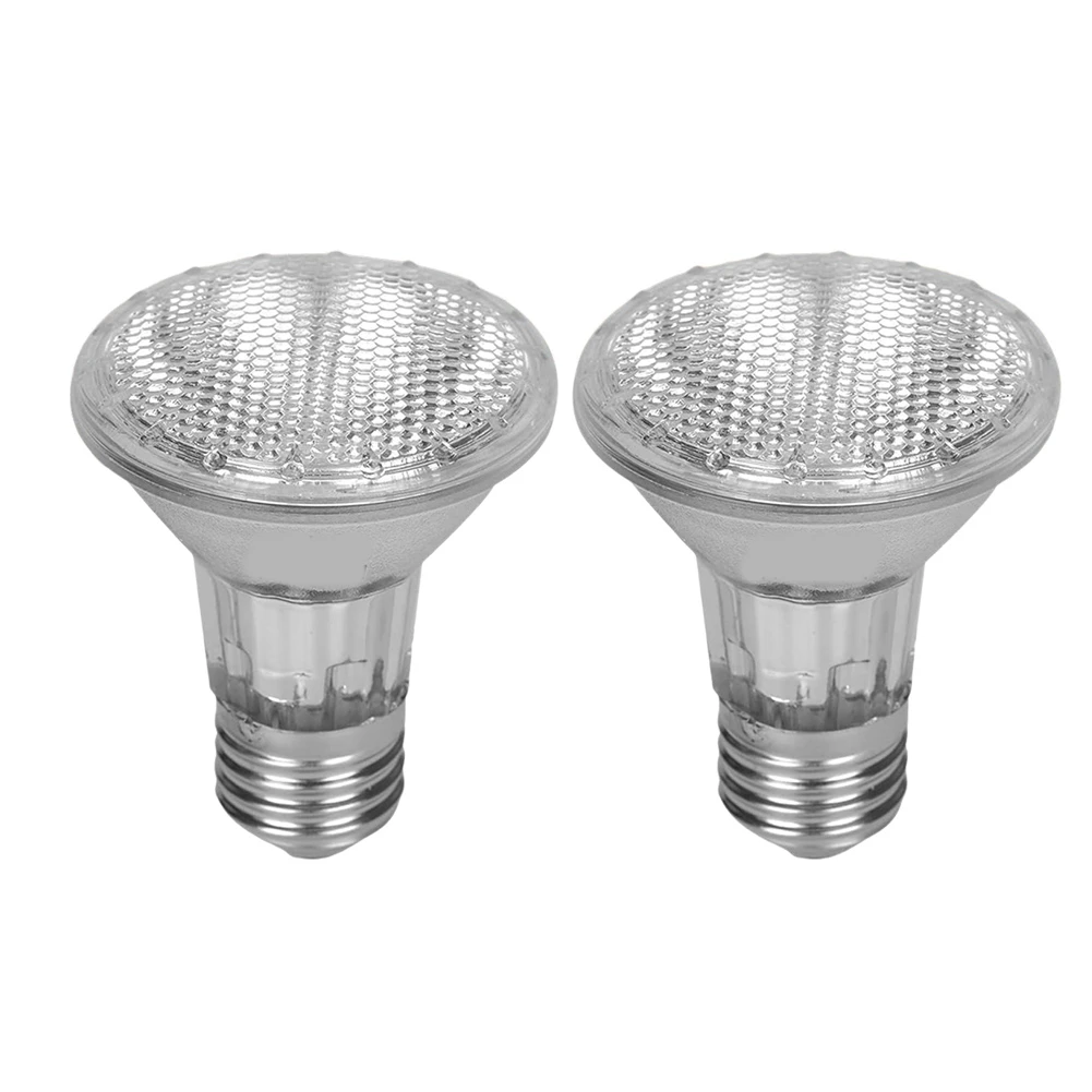 

【Flash-Deal!】PAR20 Flood 39W 120V 480 Lumens- 2 Pack PAR20 Flood Light Bulbs 2800K Warm White, PAR 20 Dimmable With E26 Base 2Pc