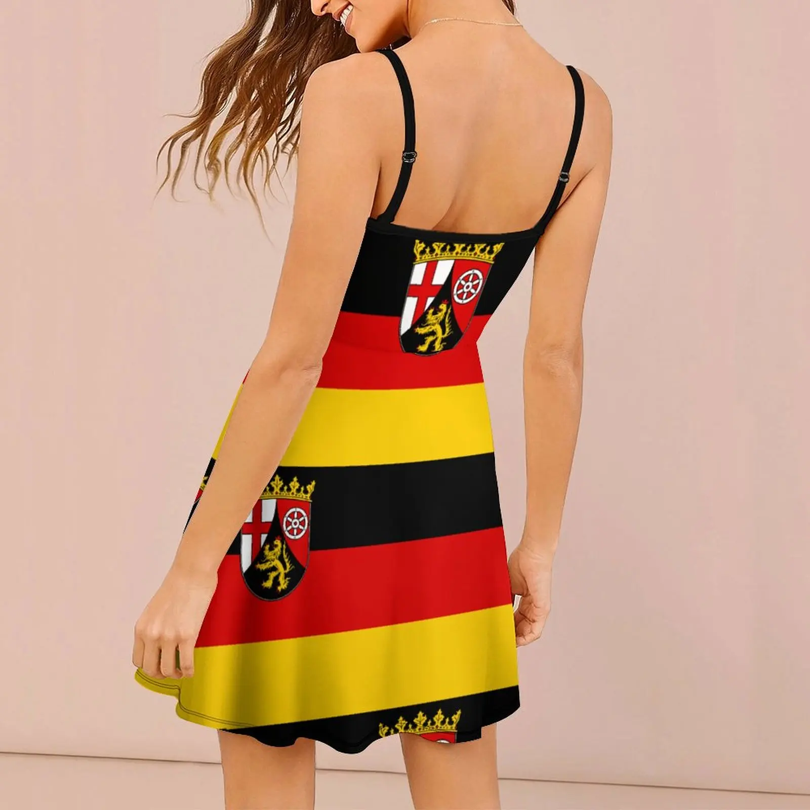 Vestido de Renda das Mulheres, Vestido de Renda, Bonito e Sexy, Bandeira Alemã, Renda, Novidade Engraçada, Vestido Feminino