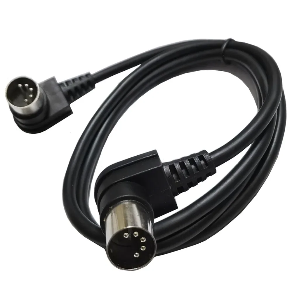 MIDI DIN 5PIN Male to Male Cable MIDI 5 Pin DIN Plug to 5 Pin DIN Audio Extension Male Cable din-5pin M/M Cable Adapter 1m 1.5m