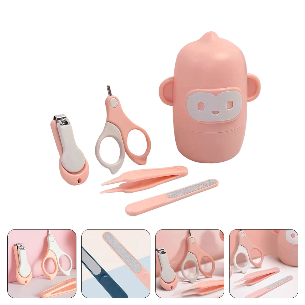 Baby Nail Scissors Products Care Clippers Unisex Newborn Stuff Boy Fingernail Manicure Kit Abs for Babies Girl