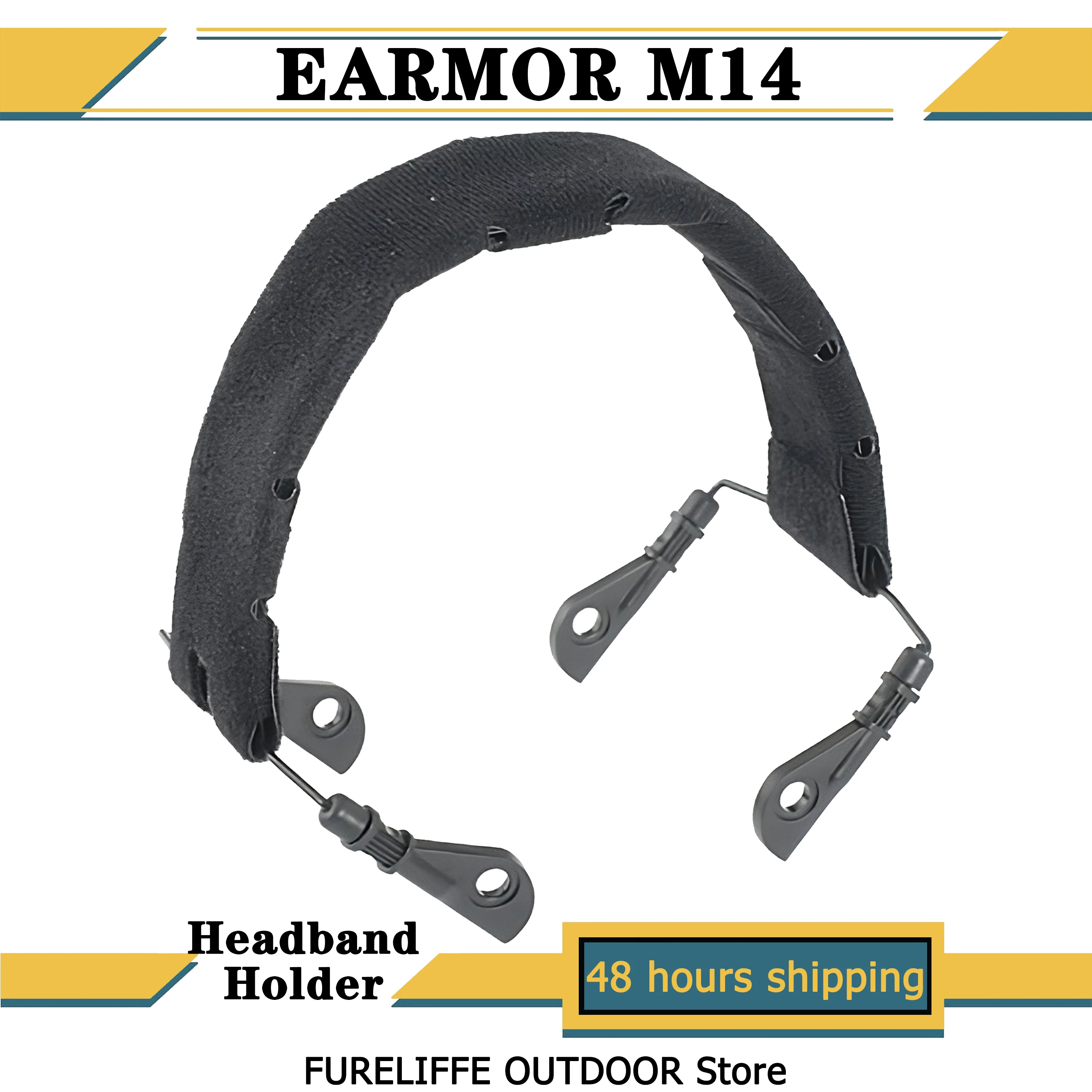 

Наушники EARMOR Shooting, головной обруч для наушников EARMOR M32 / M32H / M31H/M31, аксессуары для гарнитуры