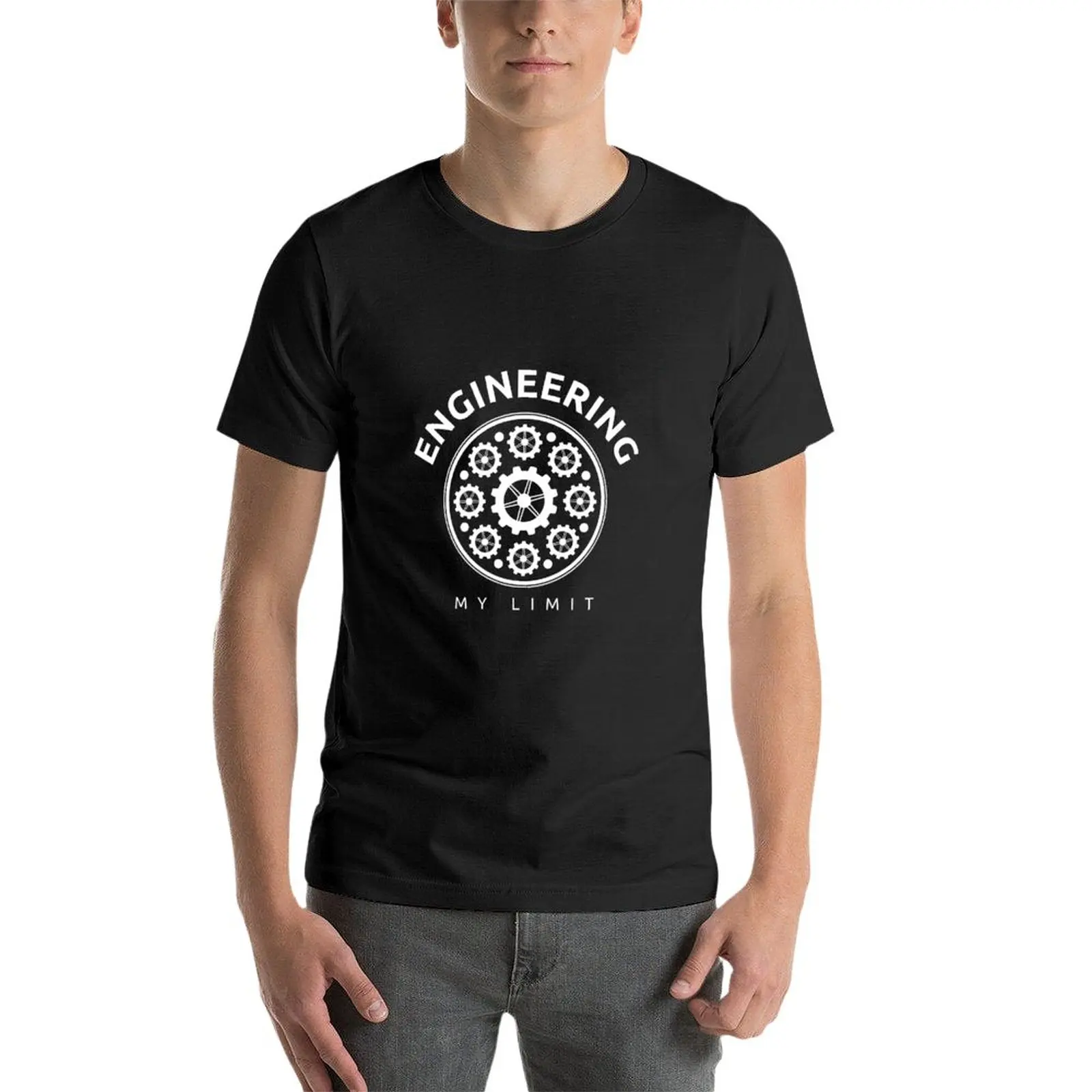 New Engineering My Limit T-Shirt Anime t-shirt Short sleeve Blouse mens graphic t-shirts anime
