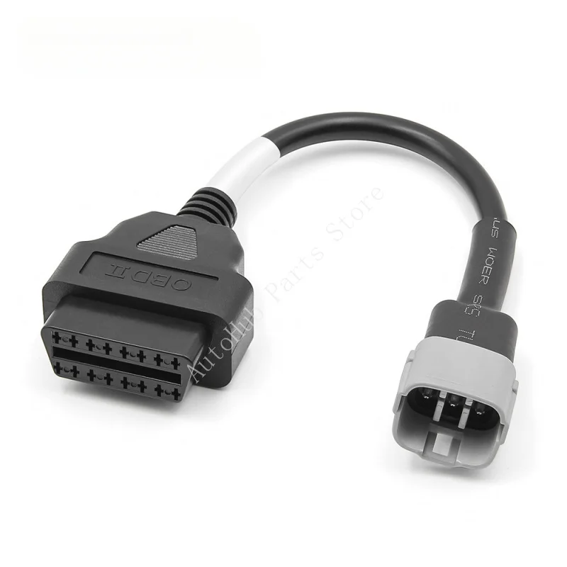 

10 штук адаптеров OBD-II на 6-контактный разъем для мотоциклов и квадроциклов