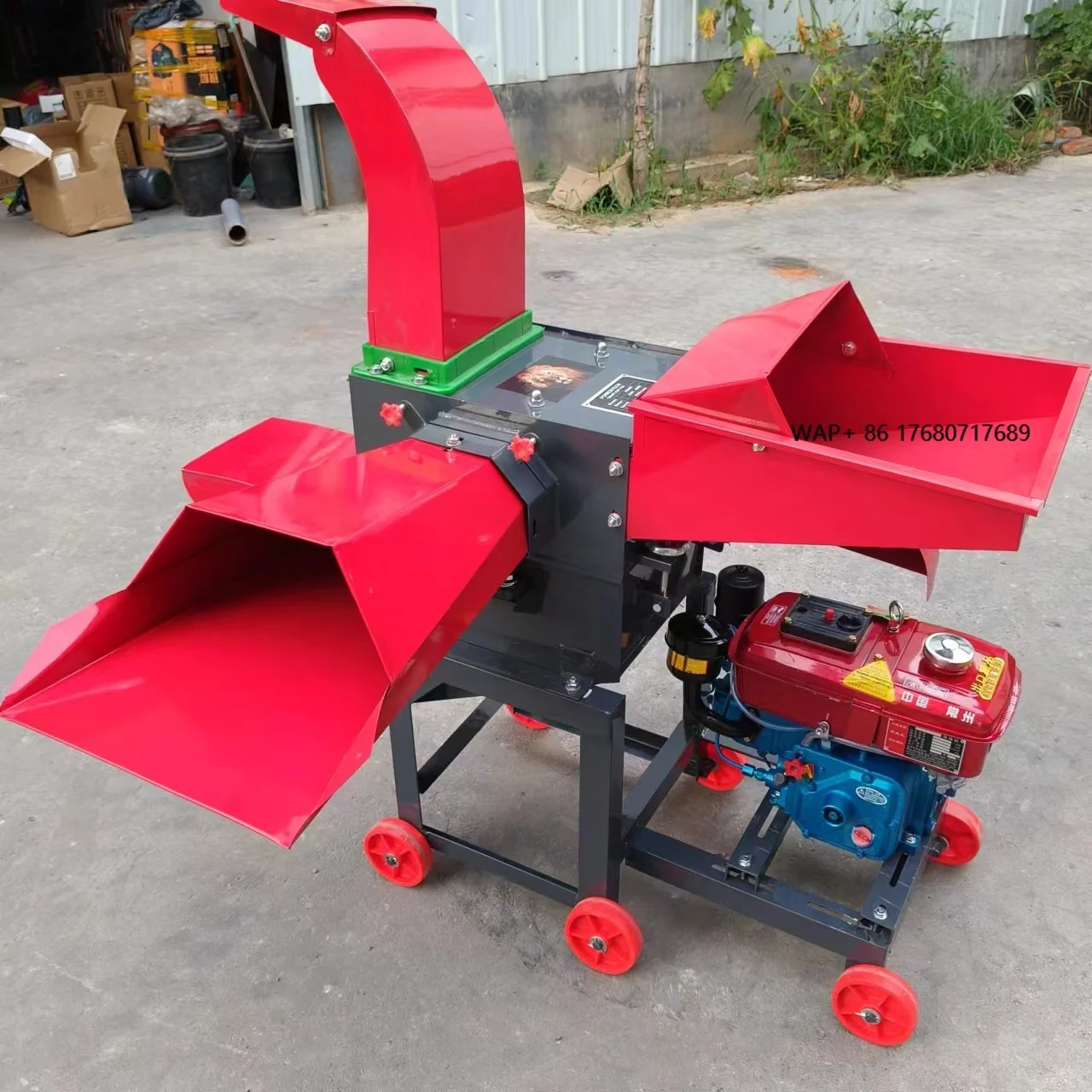 

Cow Grass Cutting Kneading Mini Goats Chaff Cutter Rabbit Feed Blades Grinder Machine Grass Crop Cutter for Sale