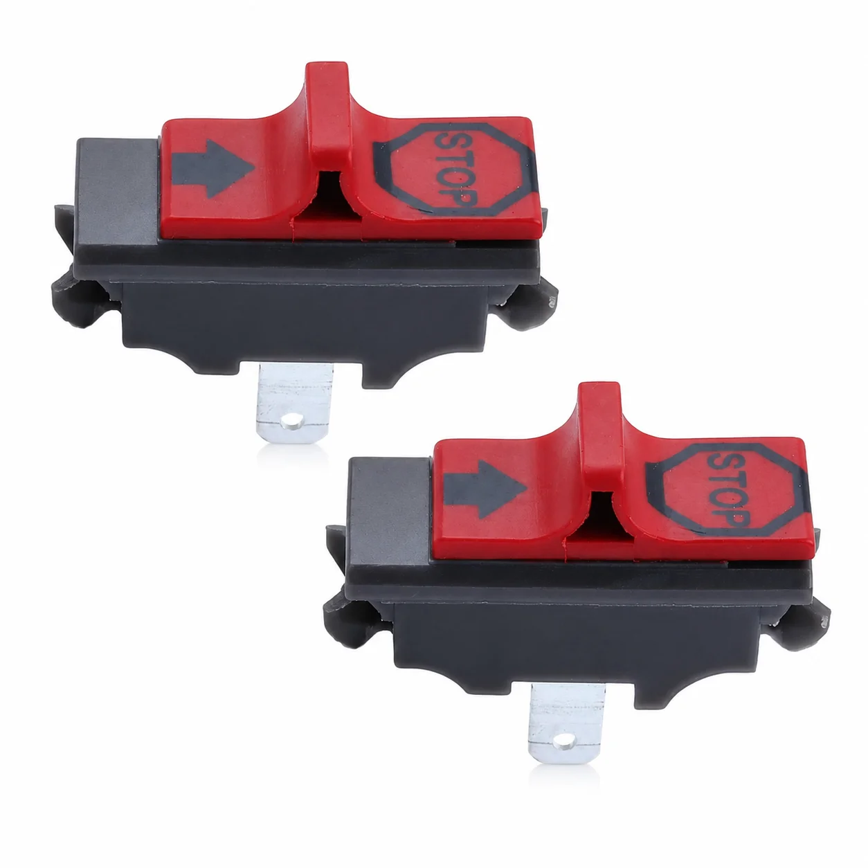 2PCS On/Off Kill Stop Switch Kit For Husqvarna 362 365 371 372 385 336 Chainsaw Replacement Parts Accessories Replaces 503718201