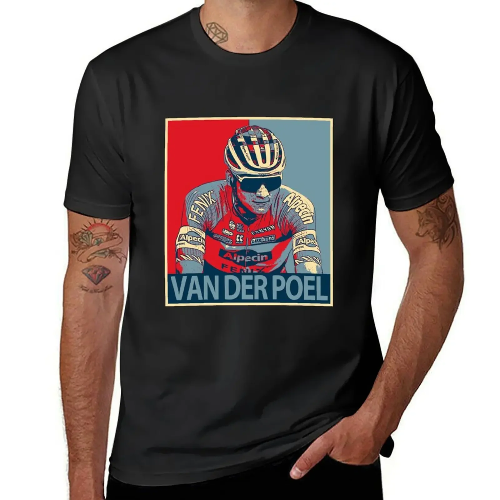 

Mathieu Van Der Poel T-Shirt blue archive new edition custom t shirt Men's t-shirt
