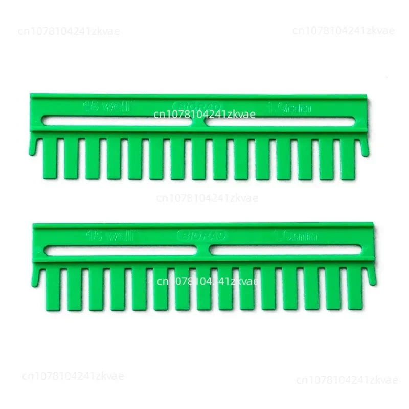 WB electrophoresis gel comb, electrophoresis shuttle, vertical electrophoresis comb, loading tooth comb 0.75/1.0/1.5mm