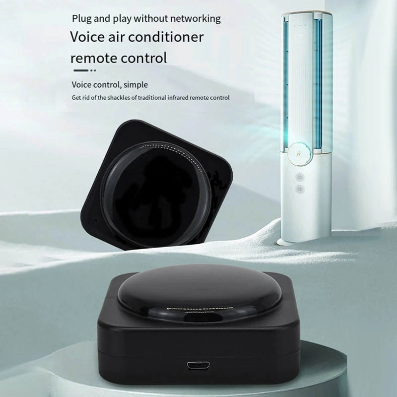 Smart Air Conditioner Remote Smart Wifi Remote Control Smart Devices For Home IR Remote With Voice Control Reusable Easy To Use