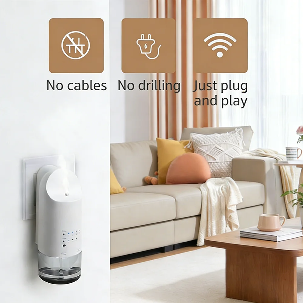 Plug in Waterless Aroma Diffuser Hotel Frangrance Diffuser And Essential Oils Atomizing Efficienc Home Air Freshener image 4