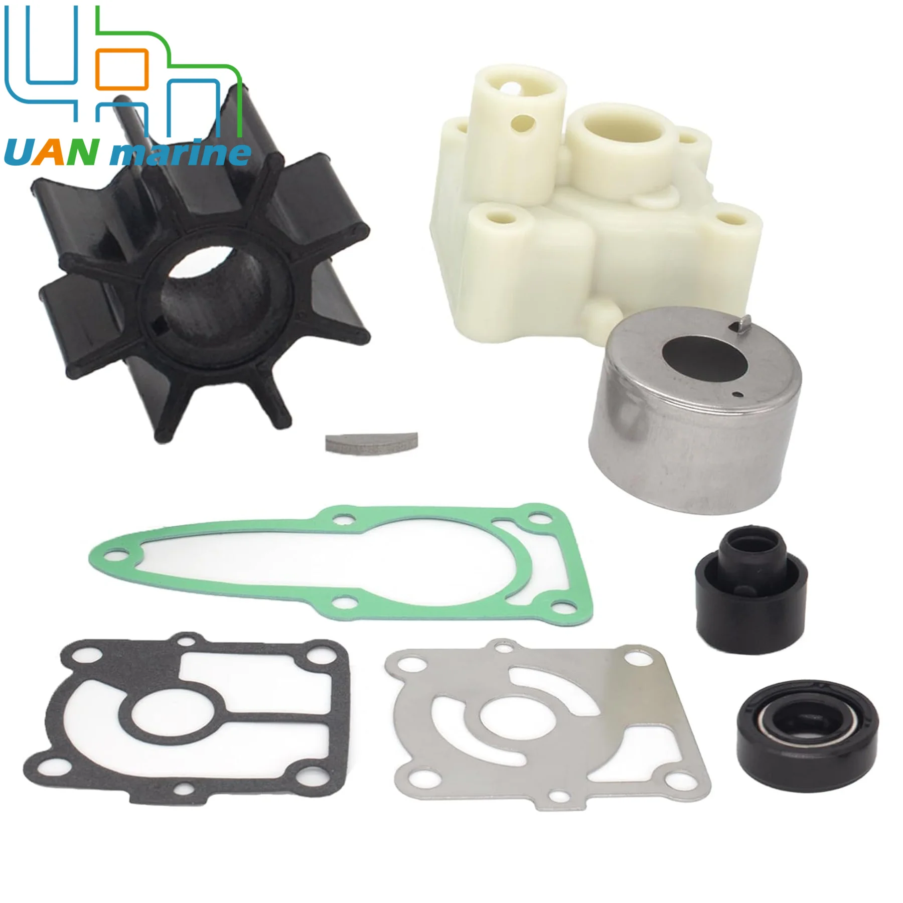 Fits Mercury Mariner 4-Stroke 9.9 To 20 HP Outboard Engines Water Pump Service Parts Kit Replaces 8M0137849 8M0134484 8M0122064