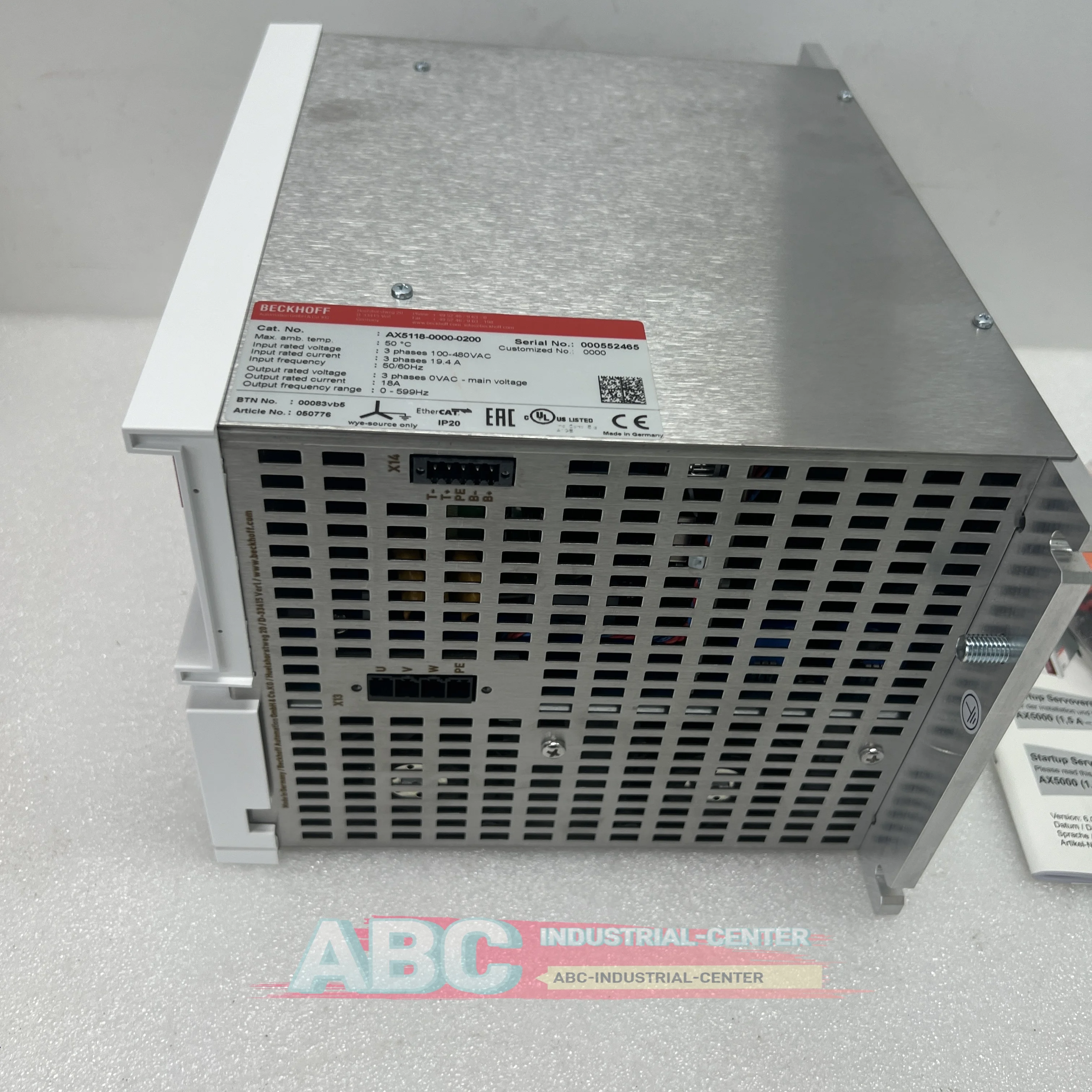 

Controller AX5103-0000-0202 New AX5106-0000-0200 original