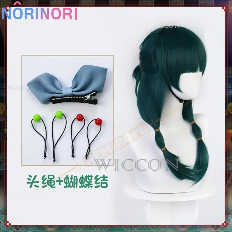 Maomao วิกชุดคอสเพลย์ผู้หญิงอนิเมะเรื่อง Othecary Diaries กิ๊บติดผมสีเขียวกระโปรงชุดเดรส kusuriya NO hitorigoto สำหรับผู้หญิง