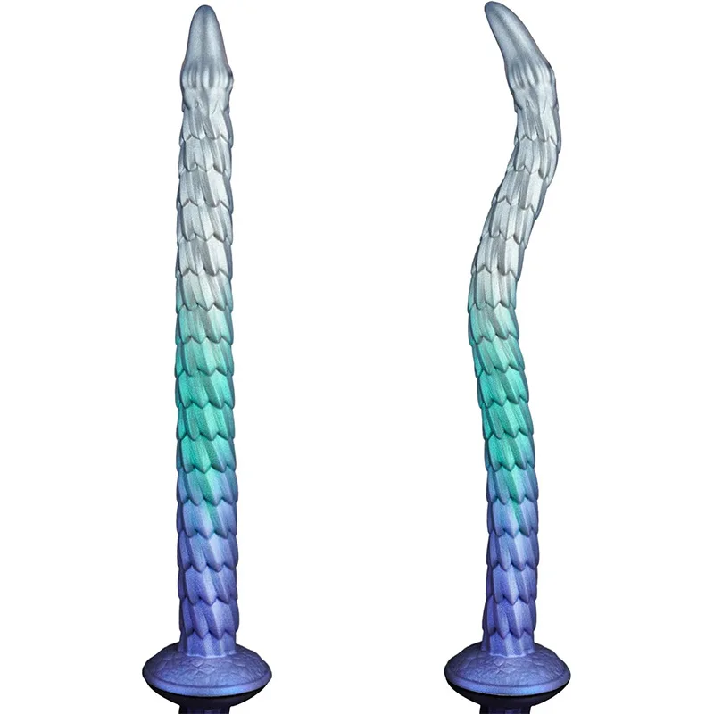 New Super Long Dragon Scale Tentacle Dildo Female Masturbation Anal Butt Plug Dildo Anus Dilator Anal G-spot Sex Toys for Men 18