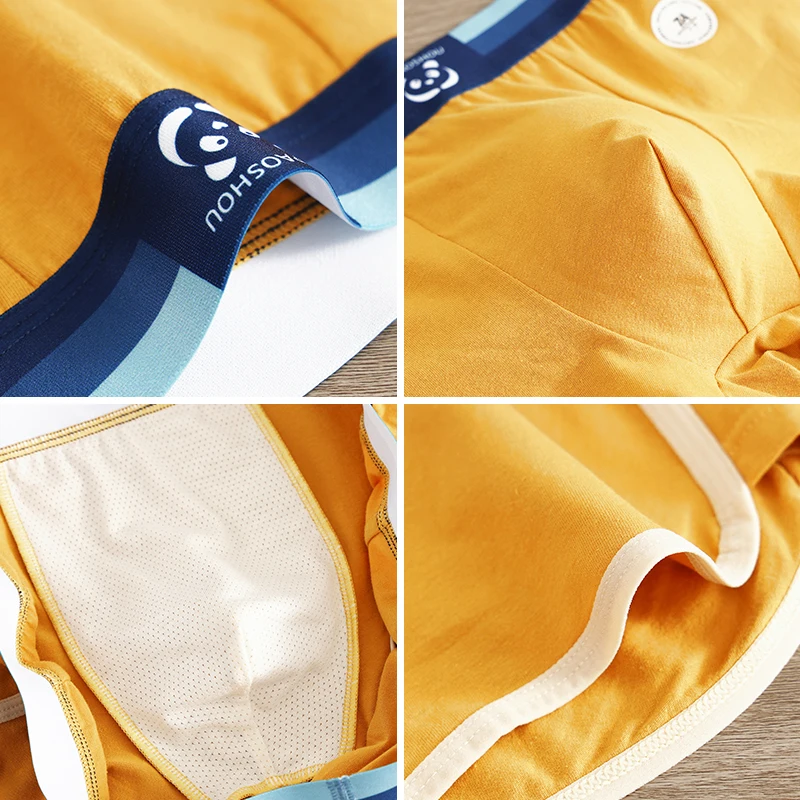 3 упаковки мужского нижнего белья, мужские боксеры, молодежные спортивные шорты, дышащие хлопковые модные боксеры, индивидуальные мужские трусы, трусы