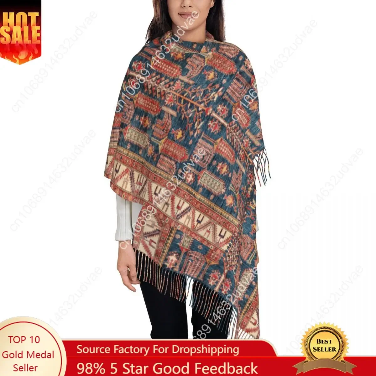 

Turkish Pattern Shawl Wraps for Womens Winter Large Long Scarf Boho Bohemian Pashmina Shawl Scarves