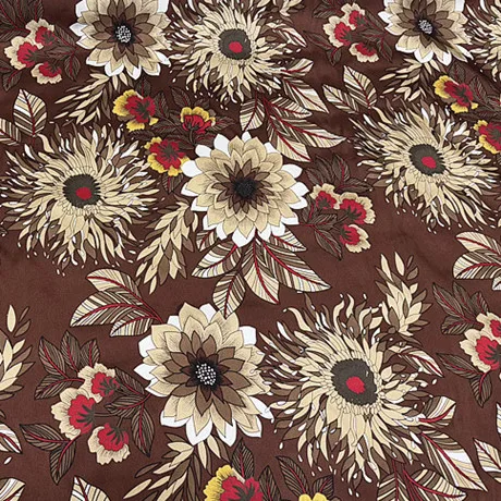 

2M/3M/5M - 10 Momme Floral Silk fabric – Soft, Draping Habotai with Nature-Inspired Prints