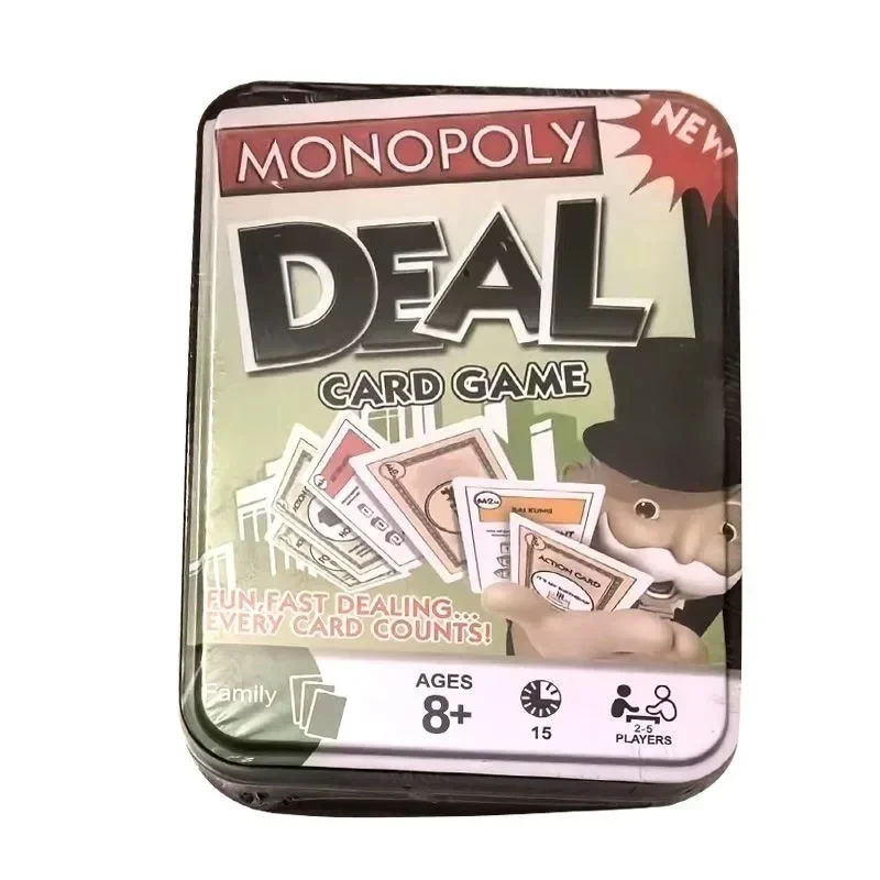 UNO Solitaire Real Estate Monopoly Card Desktop Party Board Game Genuine Game Card Family Party Entertainment Board Game