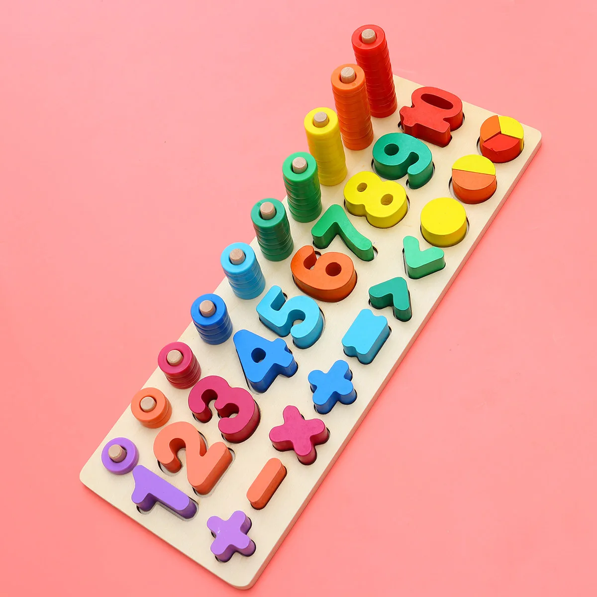 木製数字マッチングパズルボード教育用色分類子供学習認知発達ゲーム幼児向け木製