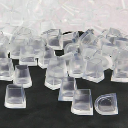 70 Pairs/Lot High Heel Latin Stiletto Dancing Covers Heel Stoppers Anti-slip Silicone PVC High Heel Protectors for Wedding Party