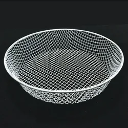 OD43/47 stainless steel Heavy Duty garden metal fishing Soil Sieve Filtration Large Stones Planting Pot Cultivation Tools Sea