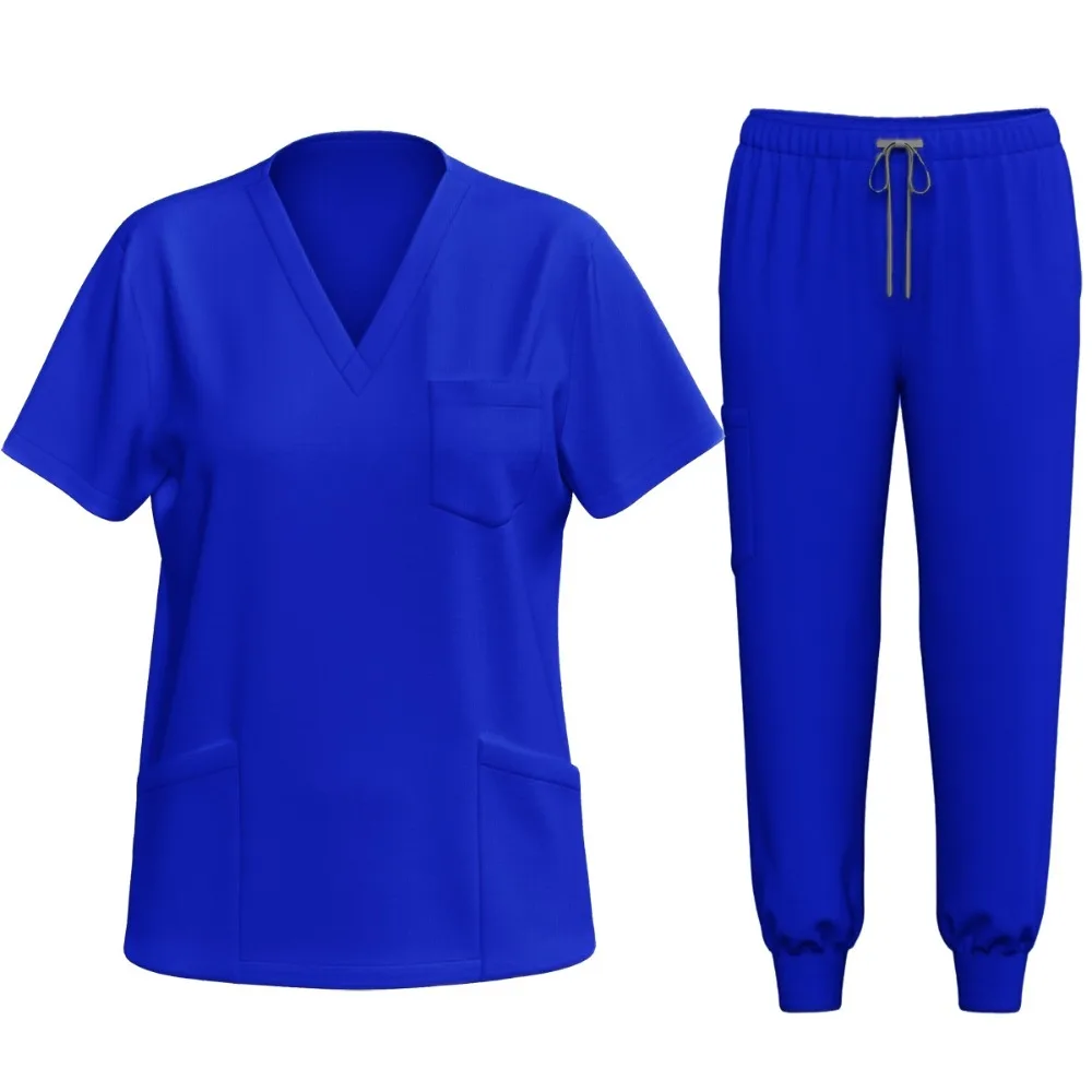 2025 Women's Euro-American Quick-Dry Scrub Suits - Operating Room Style Nurse Uniforms