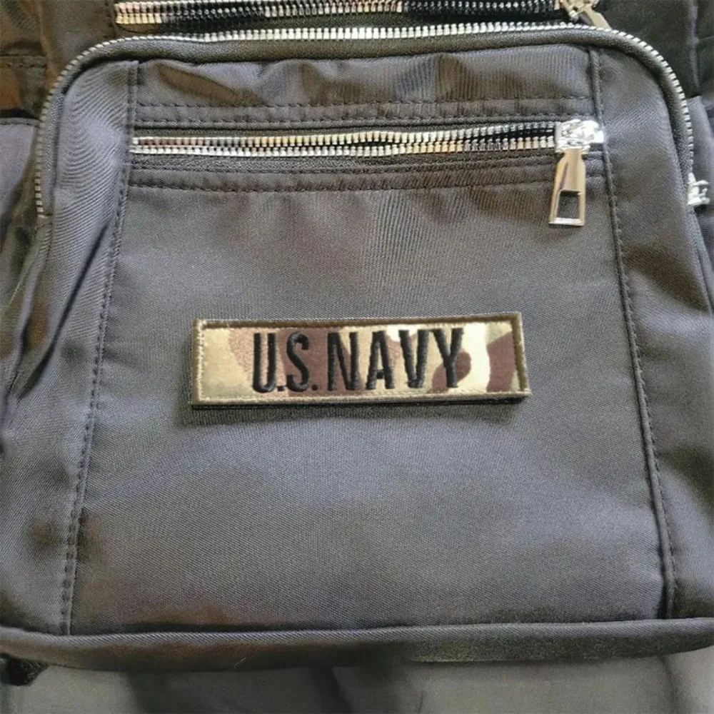 1 قطعة شارة تقسيم التصحيح الجيش الأمريكي 101 الصدر بار البحرية ختم ترايدنت الدولة Edgeless شارة مطرّزة التصحيح التكتيكي